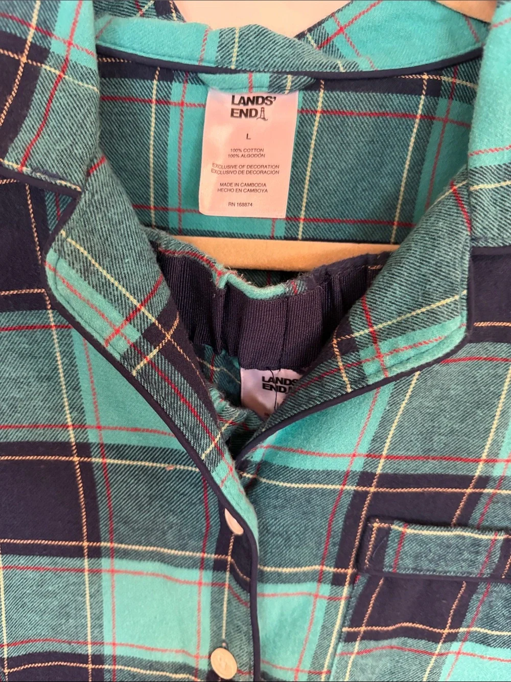 Lands End two piece